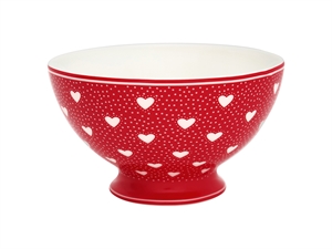 Penny Red soup bowl fra GreenGate - Tinashjem